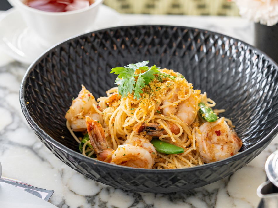 King Prawn Aglio Olio